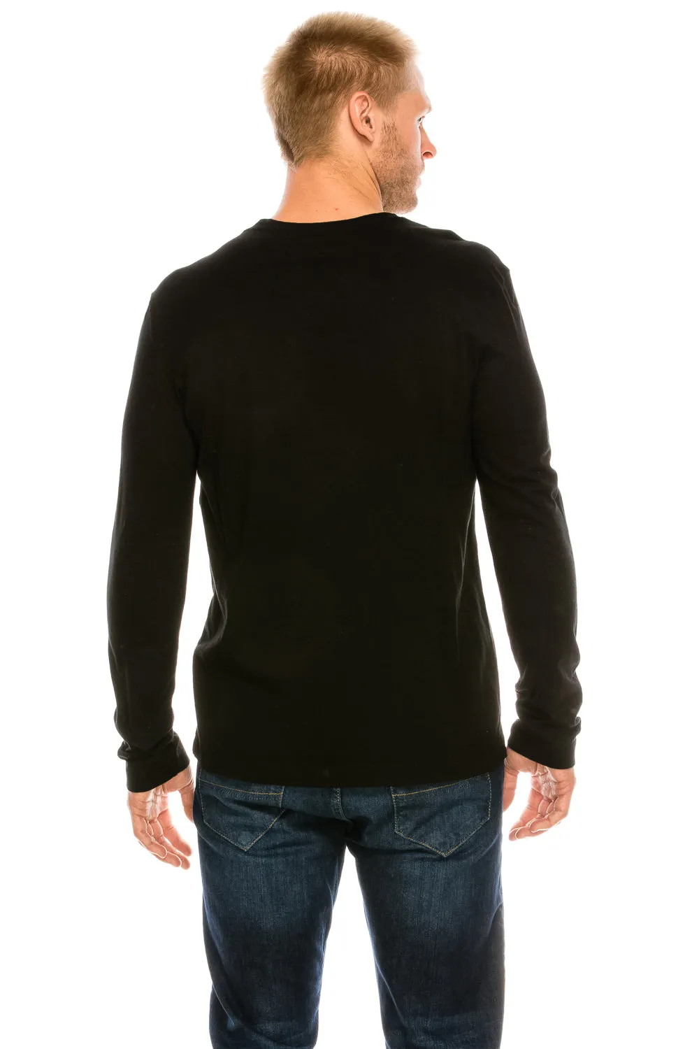 Essential Long Sleeve Crew Neck T-Shirt