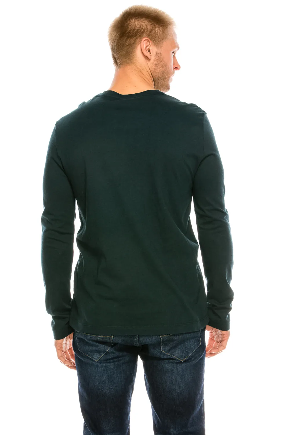 Essential Long Sleeve Crew Neck T-Shirt