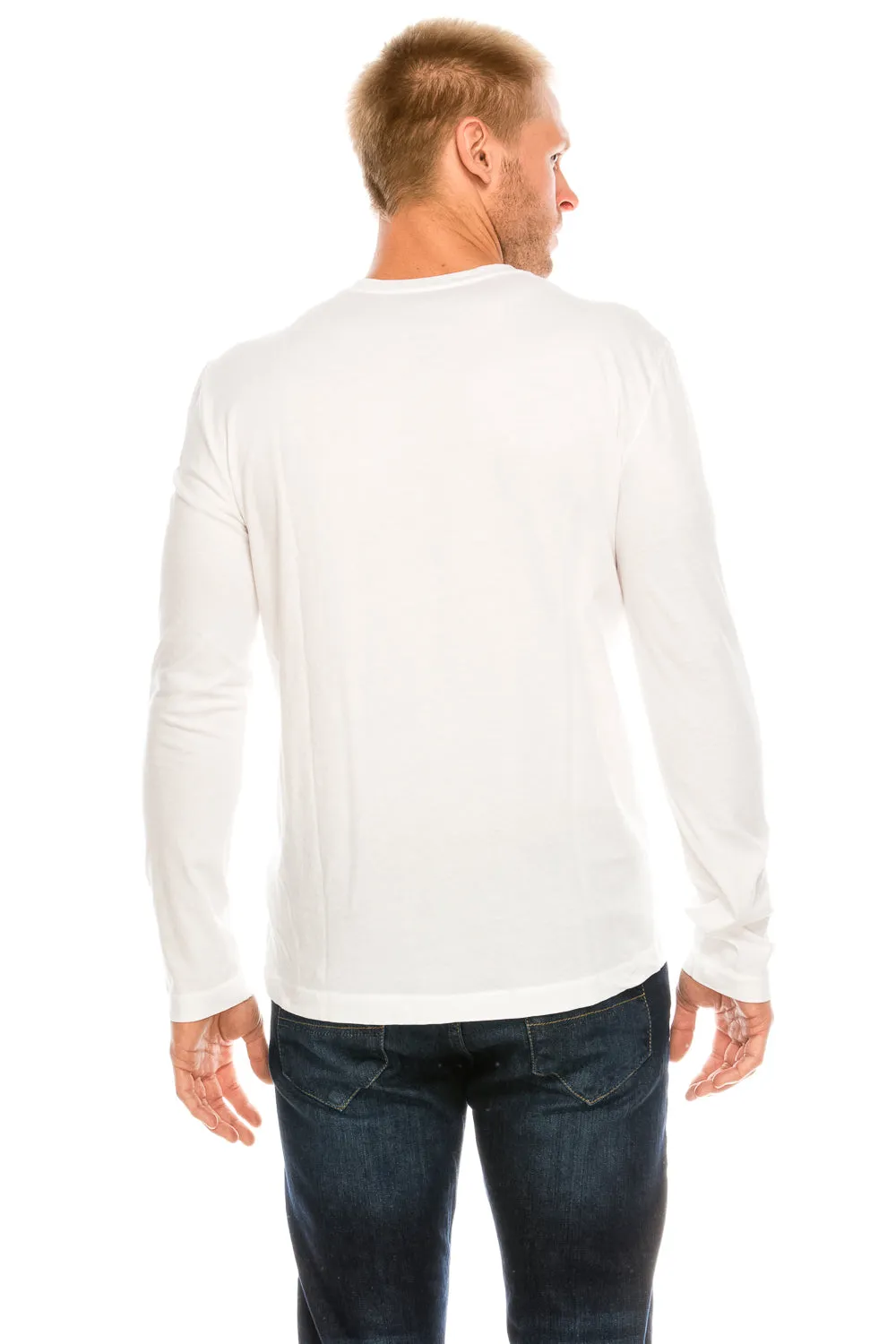 Essential Long Sleeve Crew Neck T-Shirt