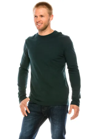 Essential Long Sleeve Crew Neck T-Shirt