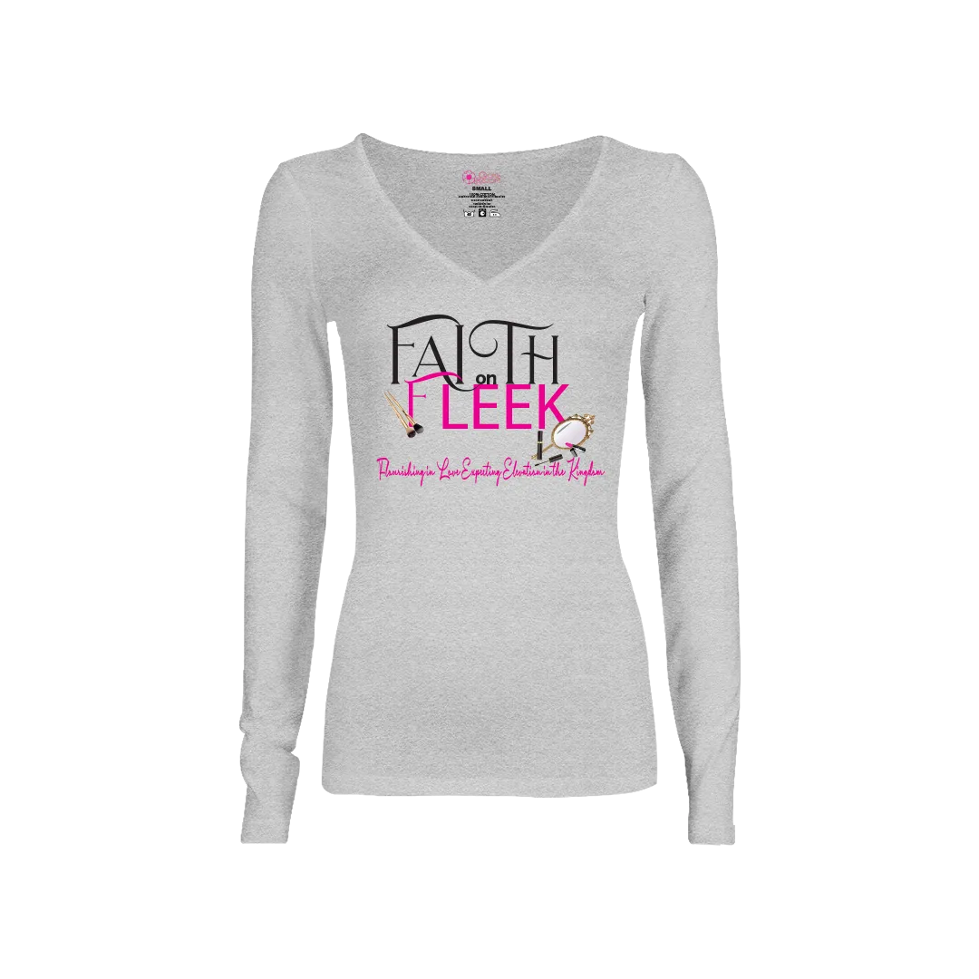 Faith on Fleek Long-Sleeve T-Shirt