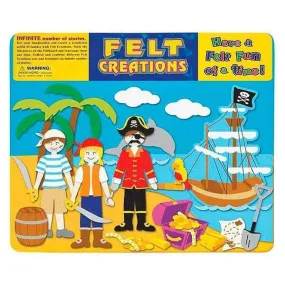 Felt Creations Pirate Ship