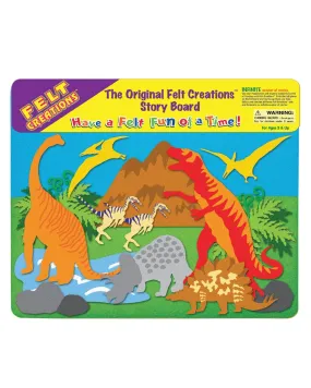 Felt Creations - Prehistoric Dinosaurs