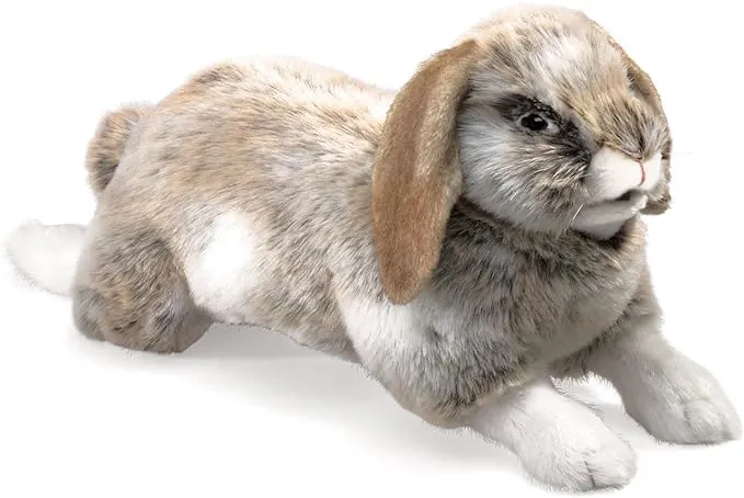 Folkmanis Holland Lop Eared Rabbit Hand Puppet