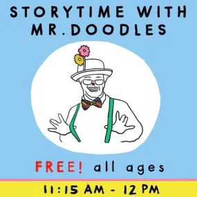 FREE Storytime with Mr. Doodles