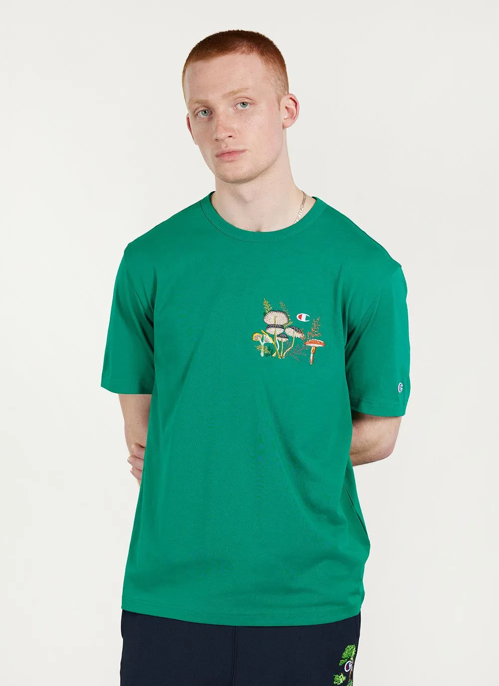 Fungus Pals T Shirt | Champion and Percival | Green