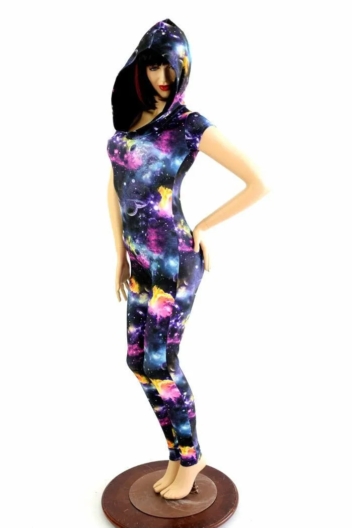 Galaxy Hoodie Catsuit