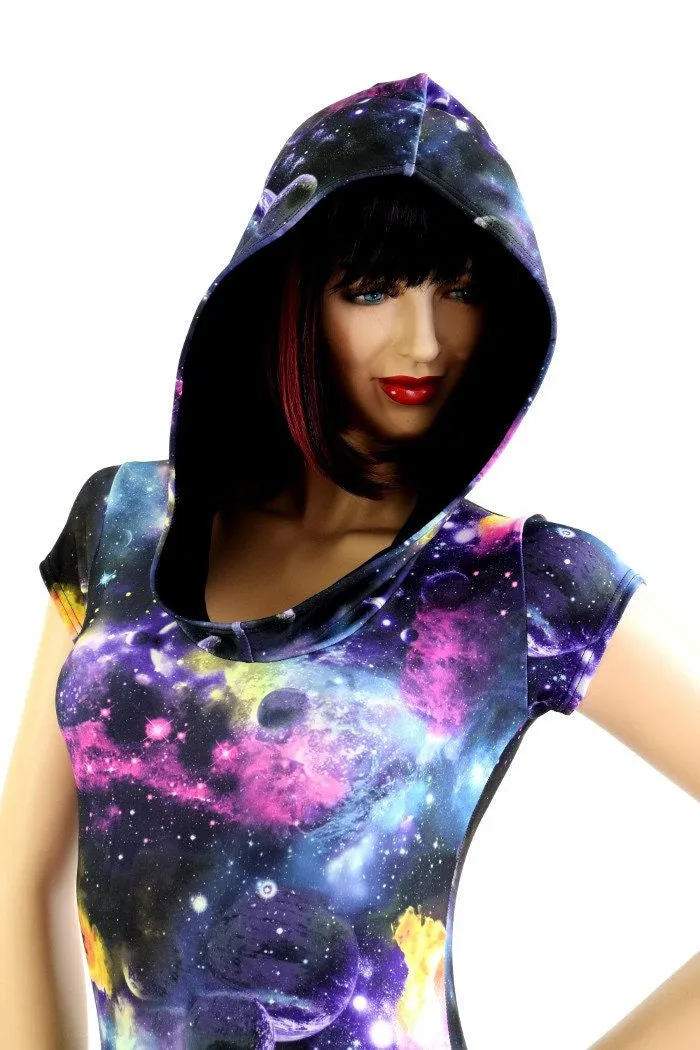 Galaxy Hoodie Catsuit