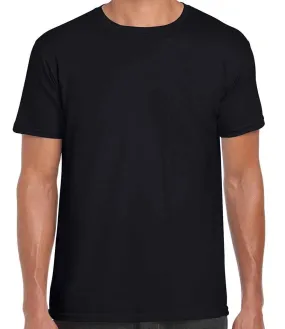 Gildan SoftStyle Ringspun T-Shirt - Black, Brown, Grey, White