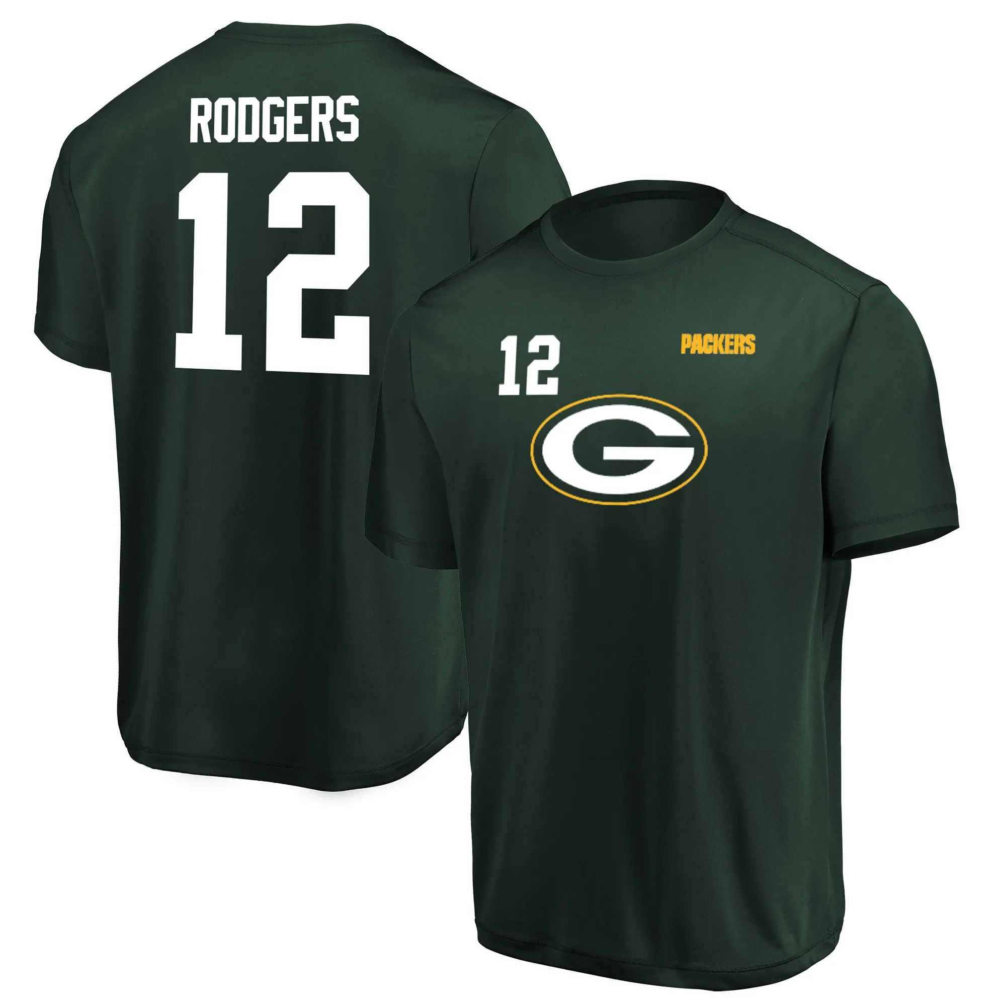 Green Bay Packers Aaron Rodgers #12 League Leader Shirt