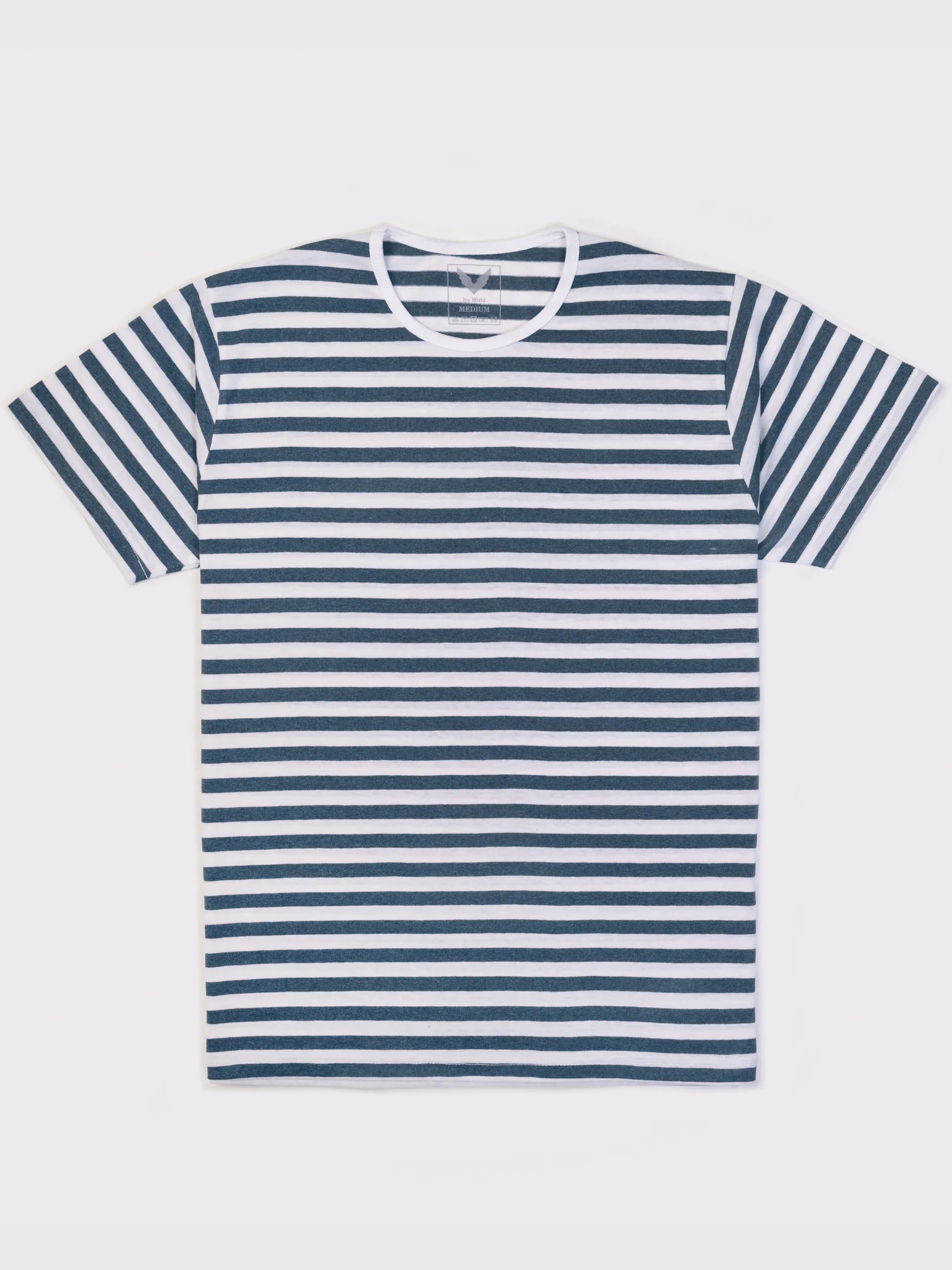 Grey Stripes Short Sleeve T-Shirt