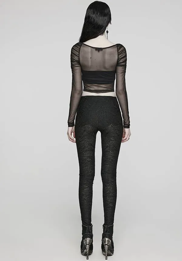 Guinevere Mesh | LONG SLEEVE TOP*