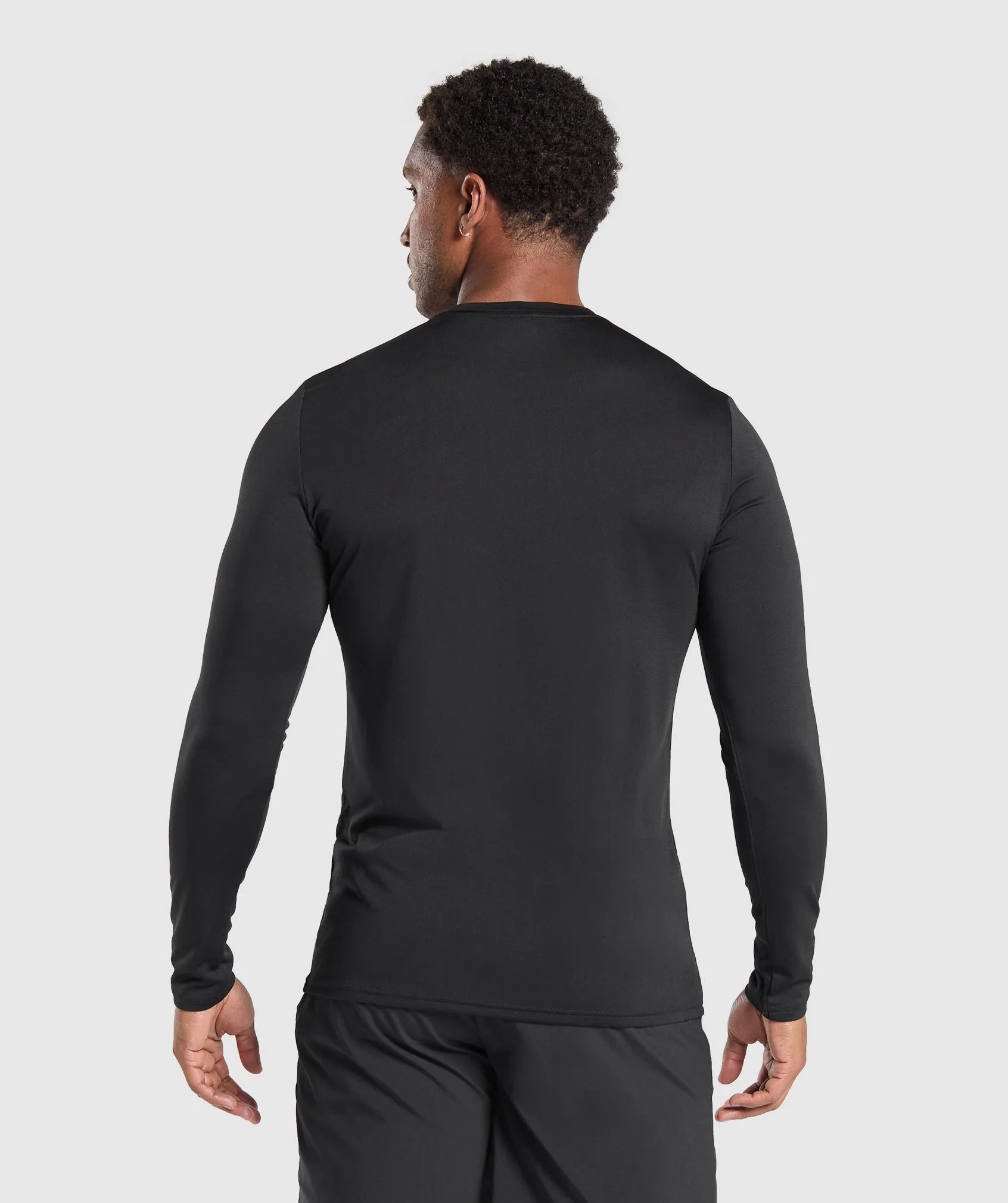 Gymshark Arrival Long Sleeve T-Shirt - Black