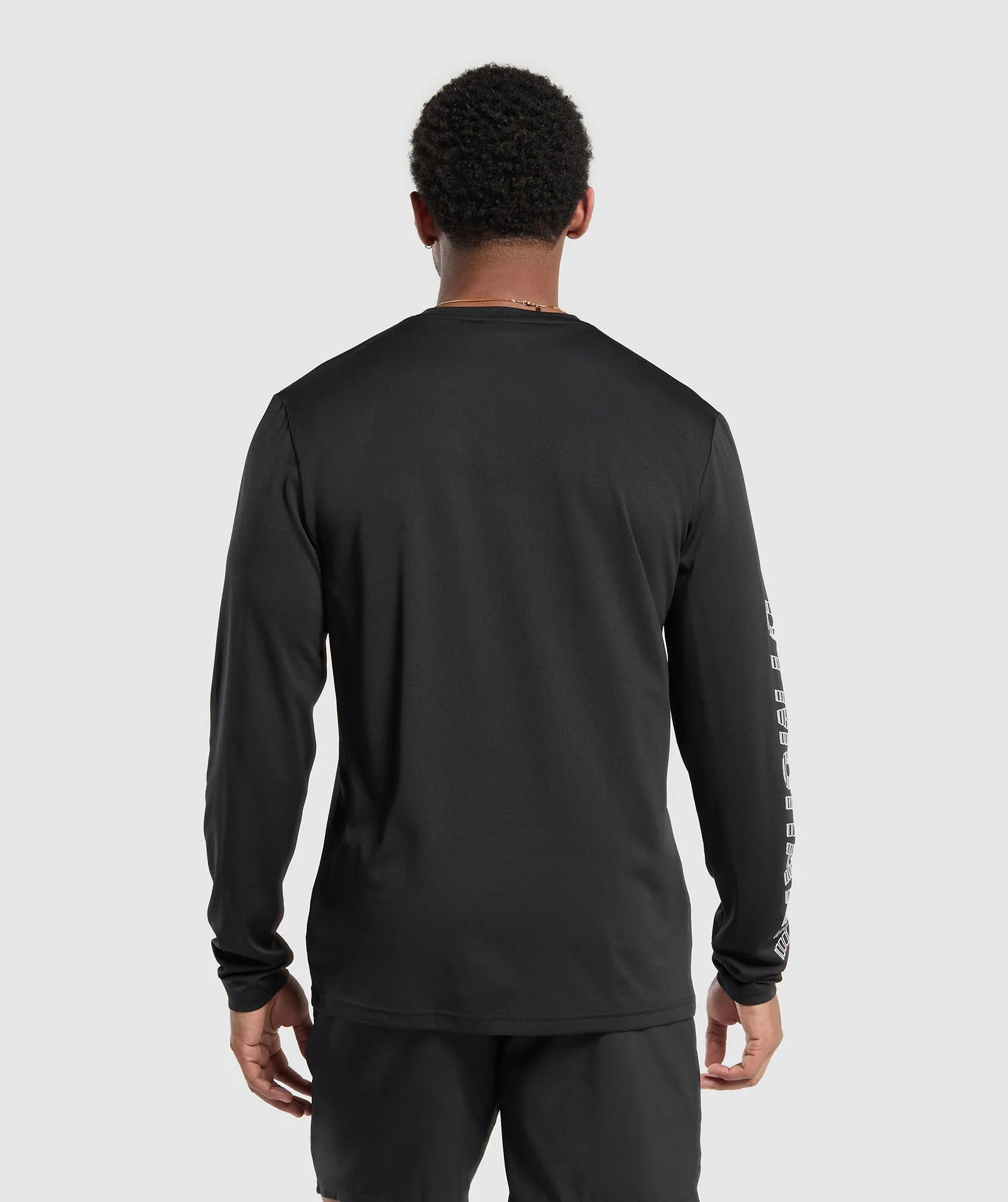 Gymshark Conditioning Goods Long Sleeve T-Shirt - Black