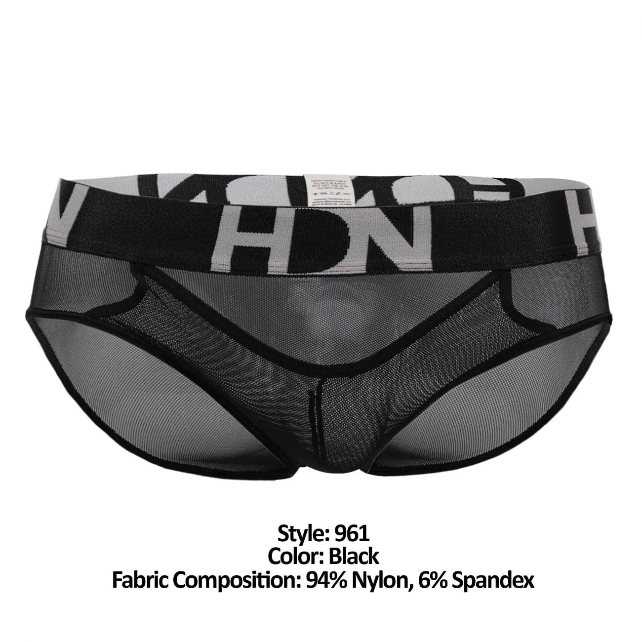 Hidden 961 Mesh Mini Trunks Color Black