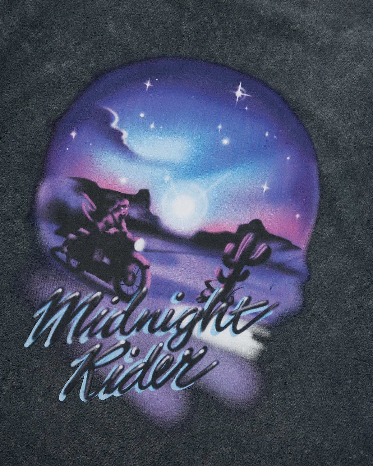 INDIGO WASH MIDNIGHT RIDER T-SHIRT