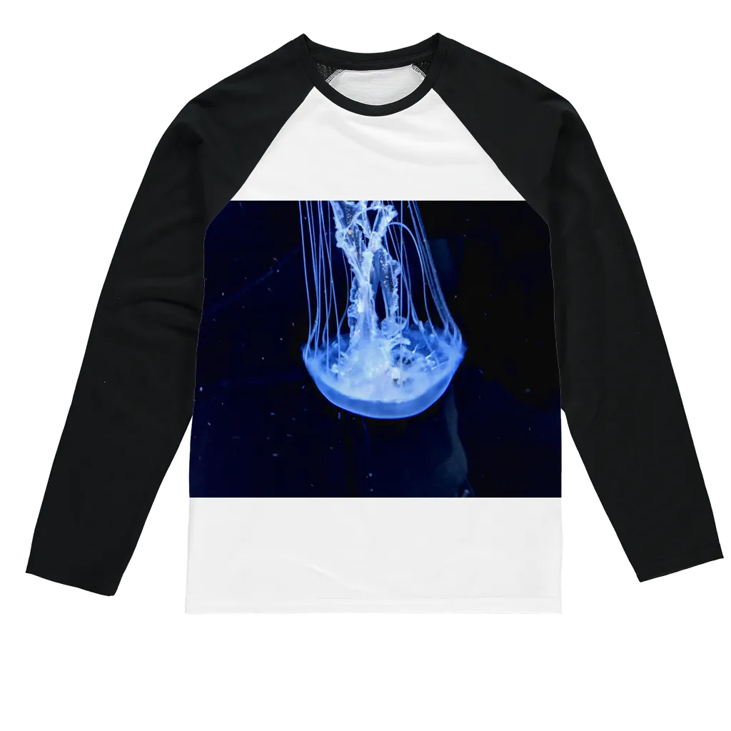 JellyFish Sublimation Baseball Long Sleeve T-Shirt