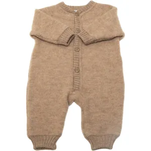 Joha Wool Beige Jumpsuit