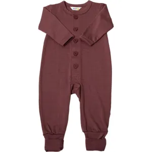 Joha Wool Bordeaux Jumpsuit w. 2-in-1 Foot