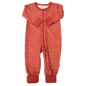 Joha Wool/Bamboo Chili Red Jumpsuit