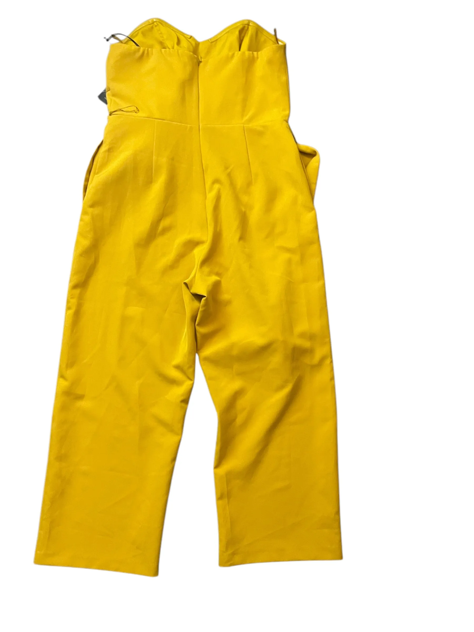 Jumpsuit By New York And Co In Yellow, Size: M