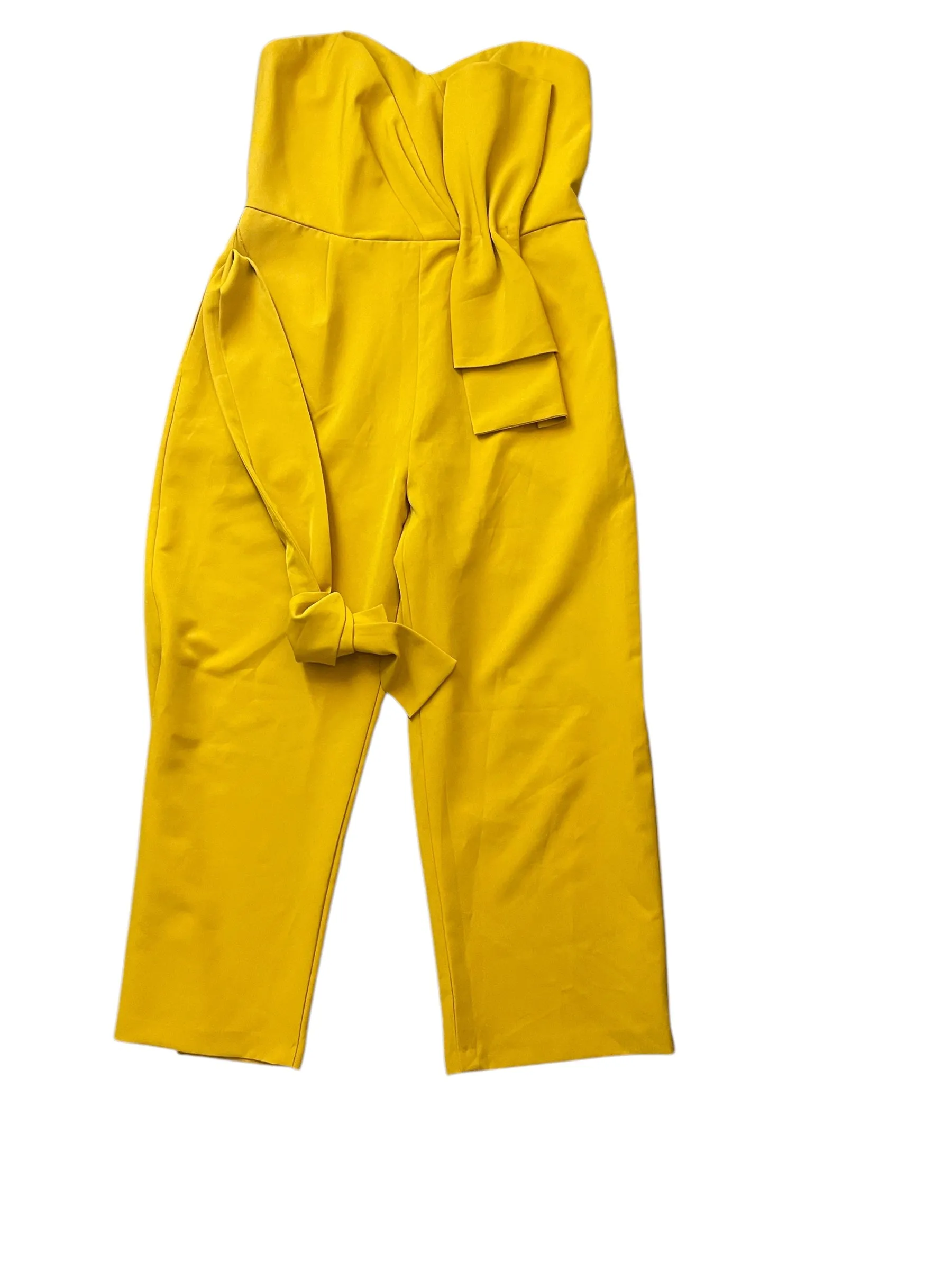 Jumpsuit By New York And Co In Yellow, Size: M