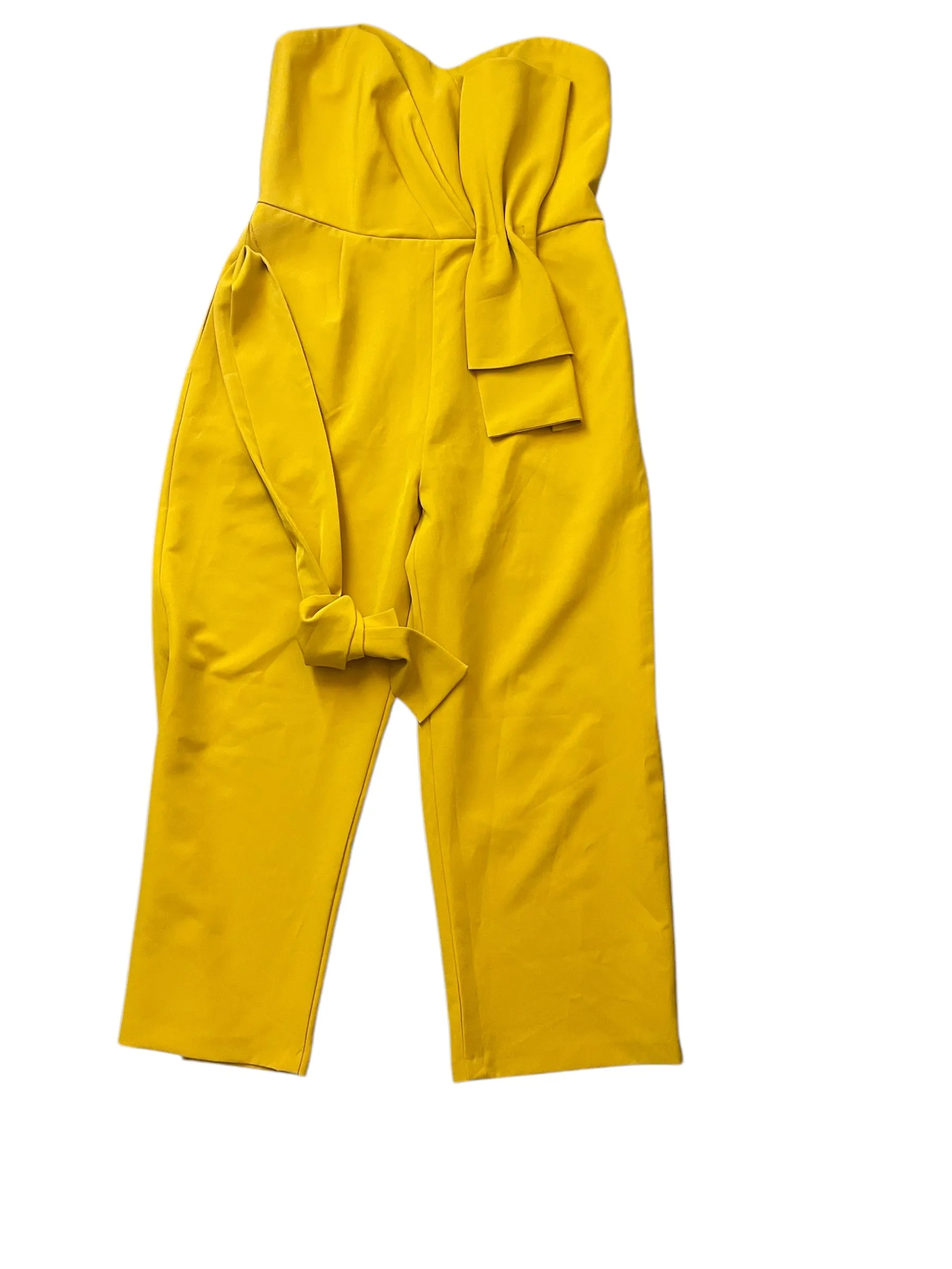 Jumpsuit By New York And Co In Yellow, Size: M