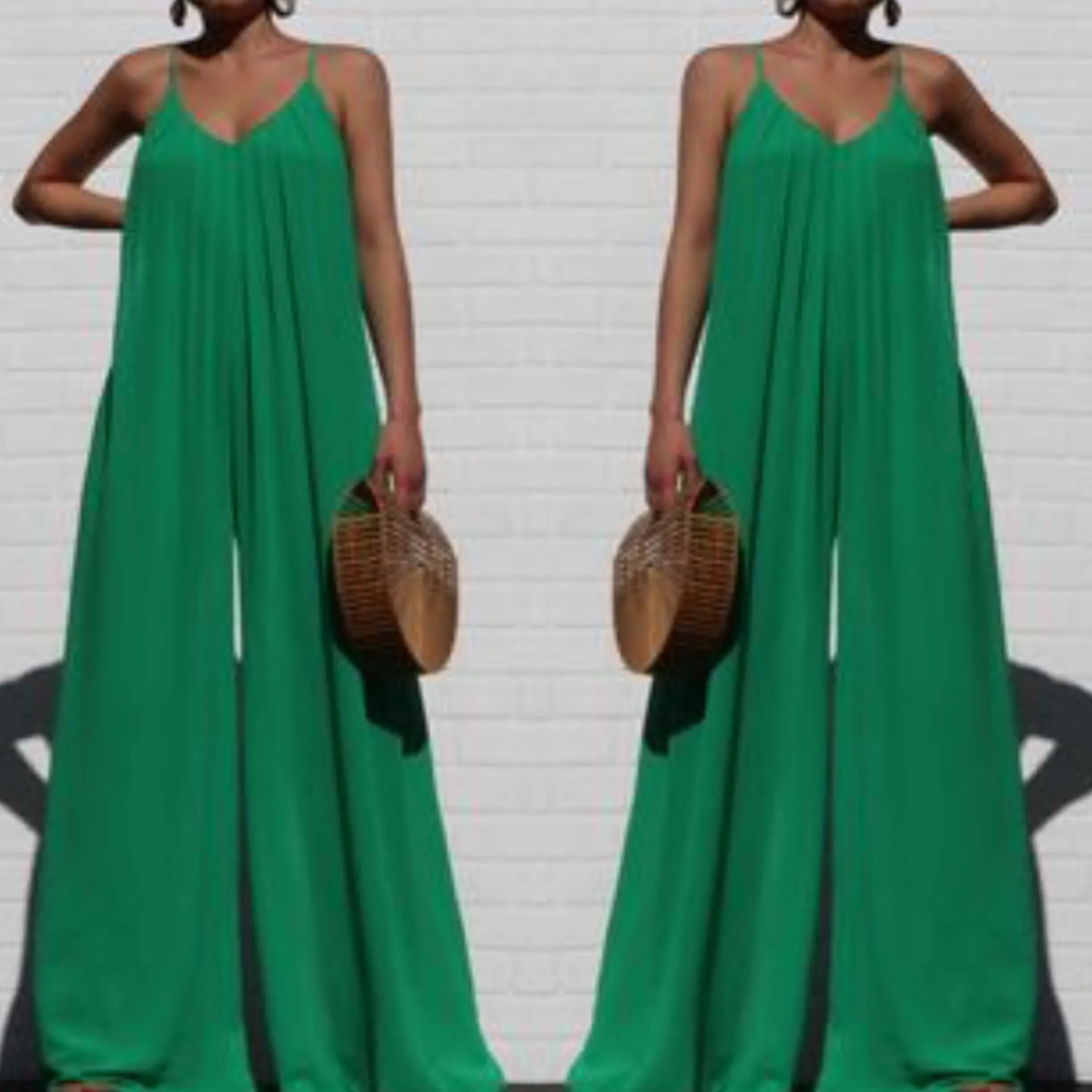 Kelly Green Jumpsuit