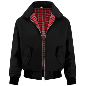 Kids Classic Harrington Jacket - Black