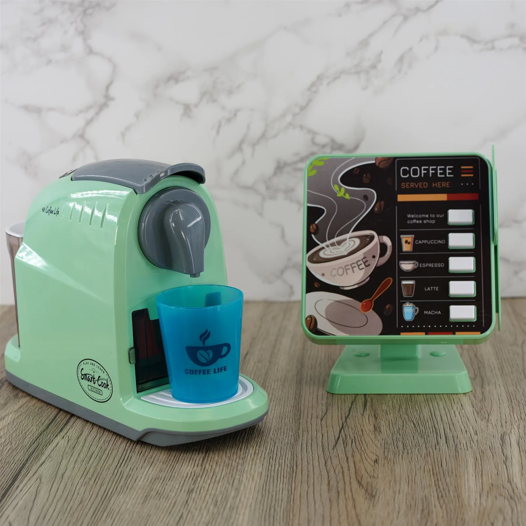 Kids coffee Maker Role Play Set