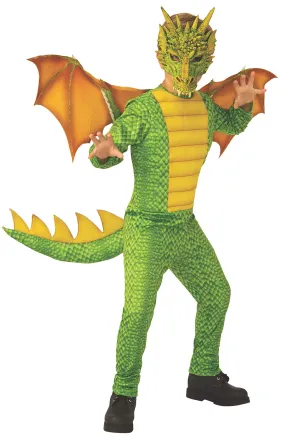 Kids Green Dragon Costume