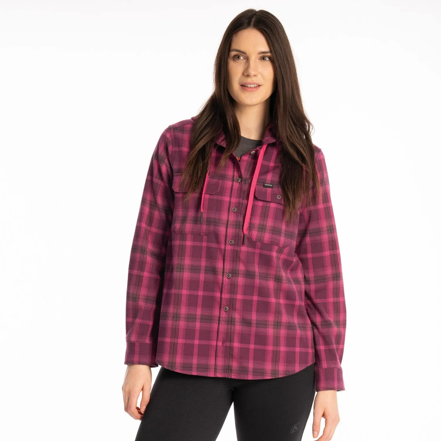 Klim Ginny Mountain Midweight Stretch Flannel Hoodie