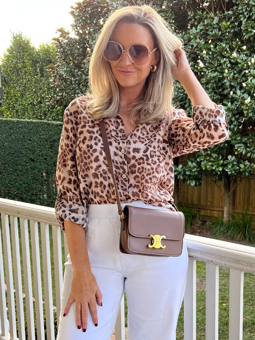 Kylie Animal Print Shirt - Animal