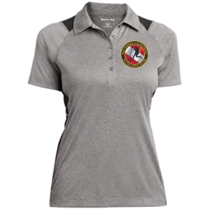 Ladies Heather Moisture Wicking Polo