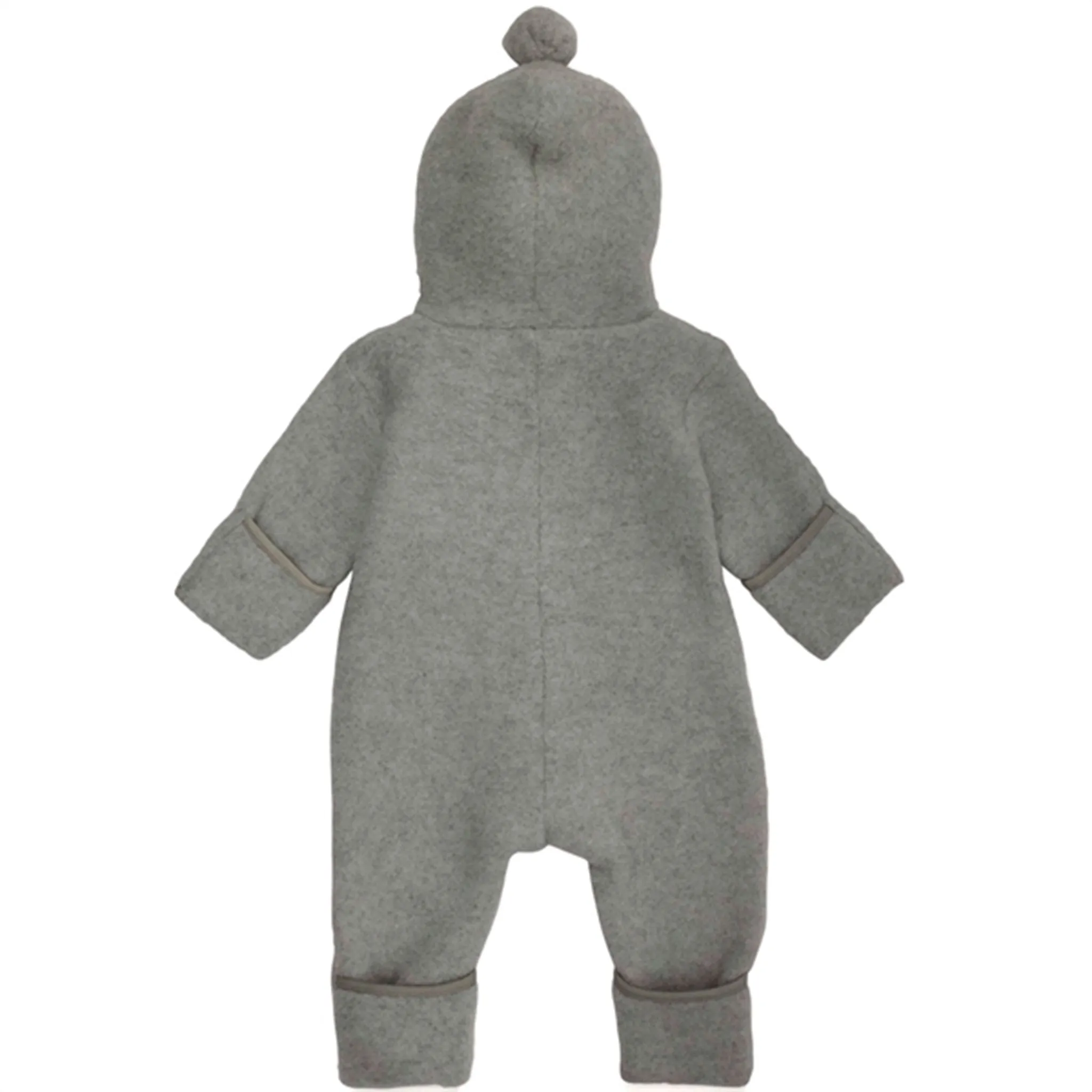 lalaby Grey Melange Teddy Jumpsuit