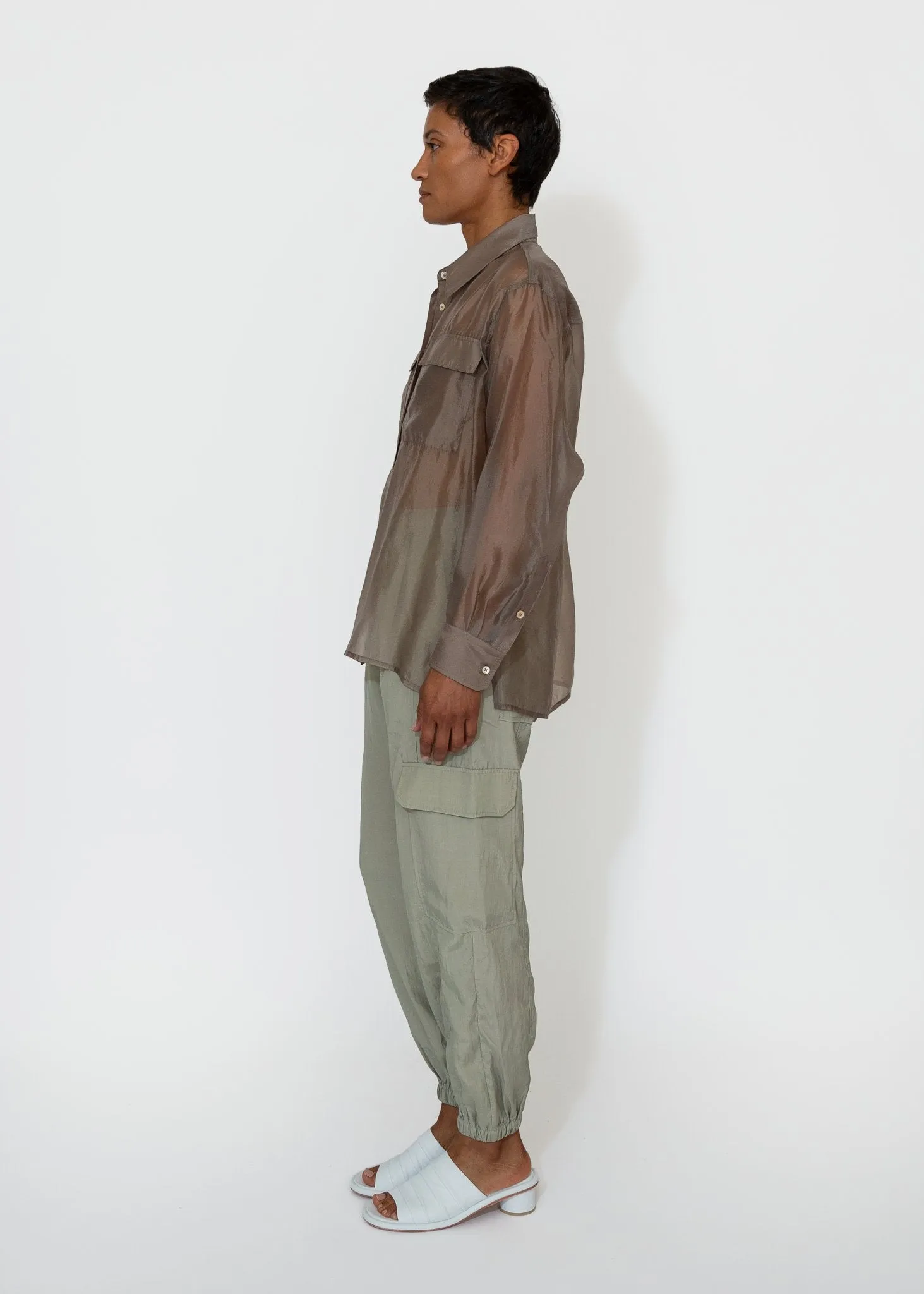 Lightweight Cargo Pants in Mint