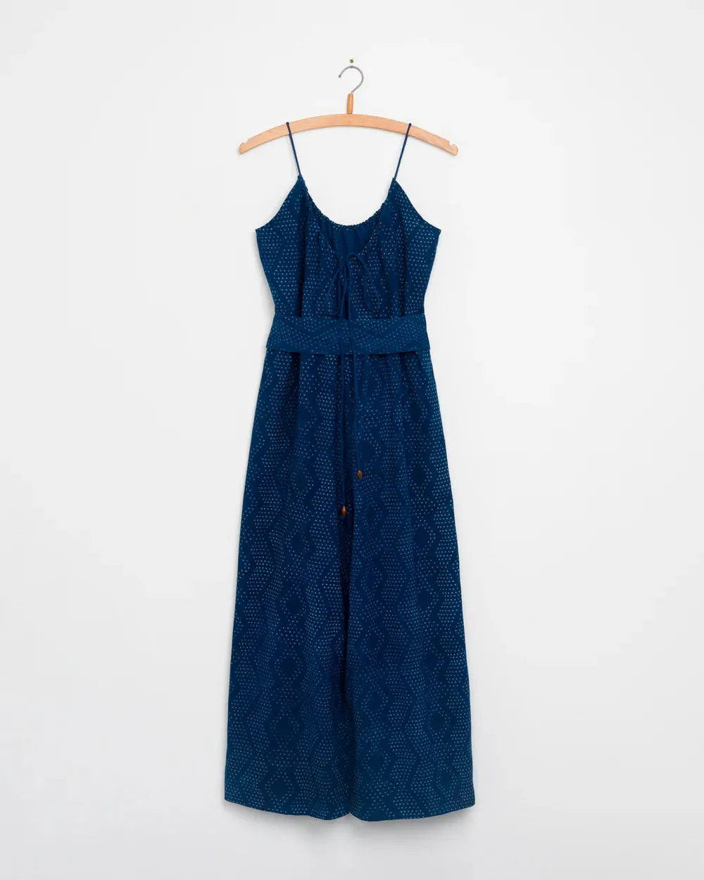 Lila Jumpsuit | Indigo Dot