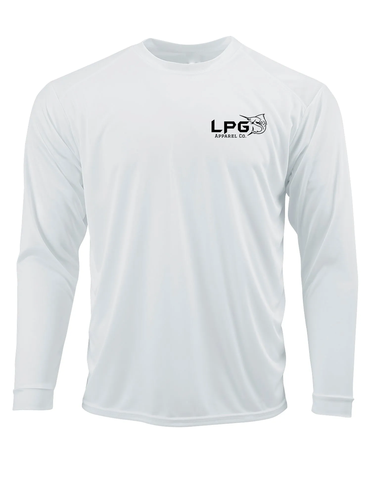 LPG Apparel Co. Marlin Grander Rash Guard LS Performance UPF 50 Unisex Shirt