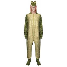 Lyle Crocodile Cosplay Costume Jumpsuit Sleepwear Pajamas Outfits