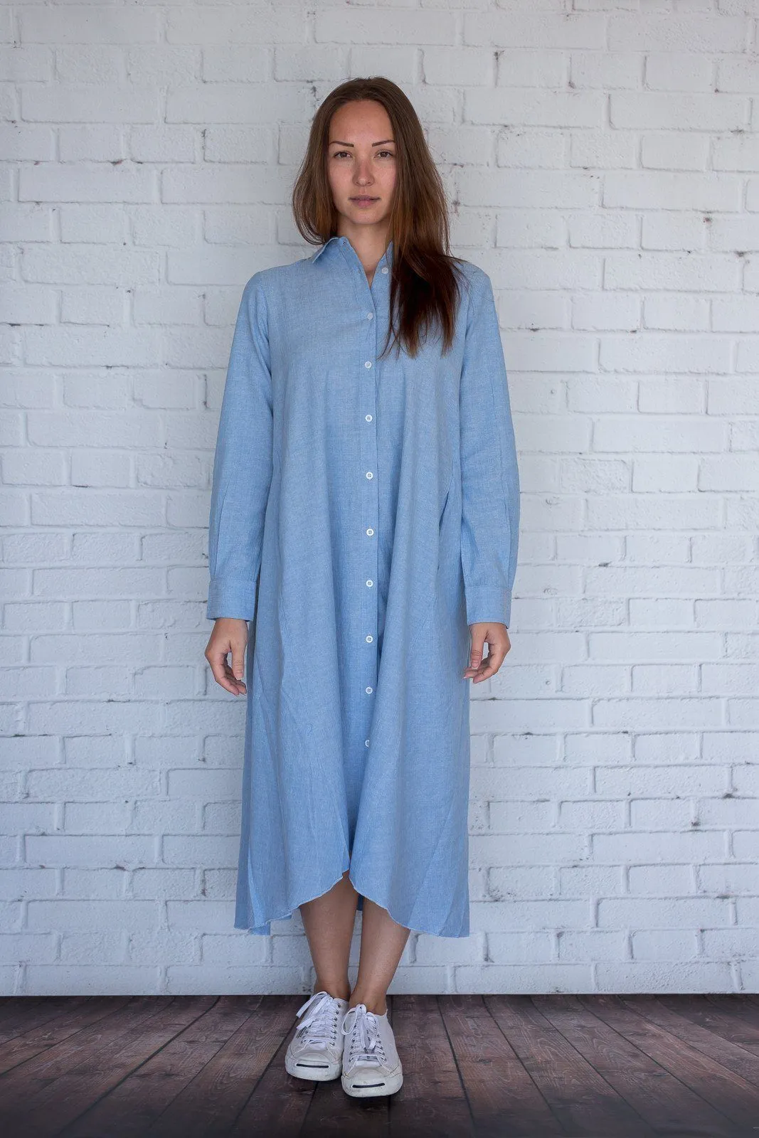 Maaya Medium Length - Chambray