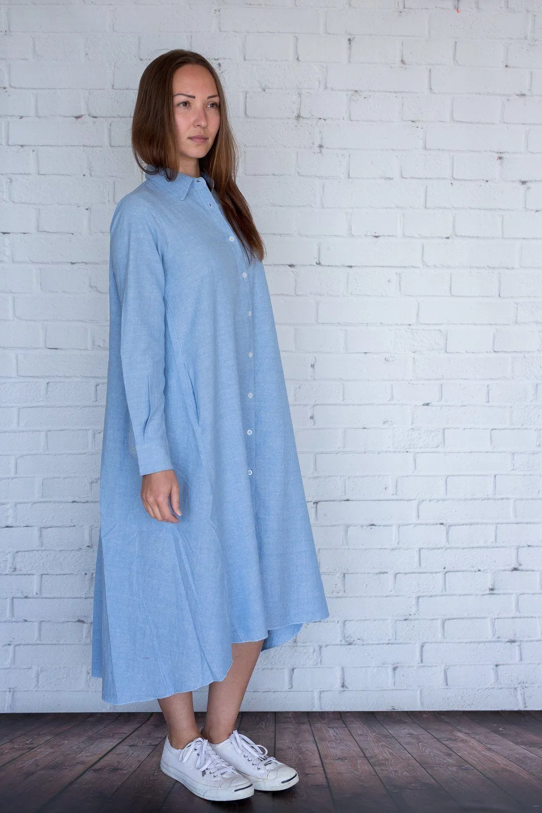 Maaya Medium Length - Chambray