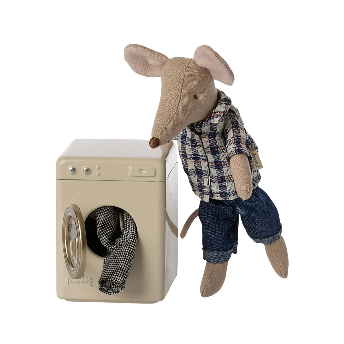 Maileg Washing Machine, Mouse