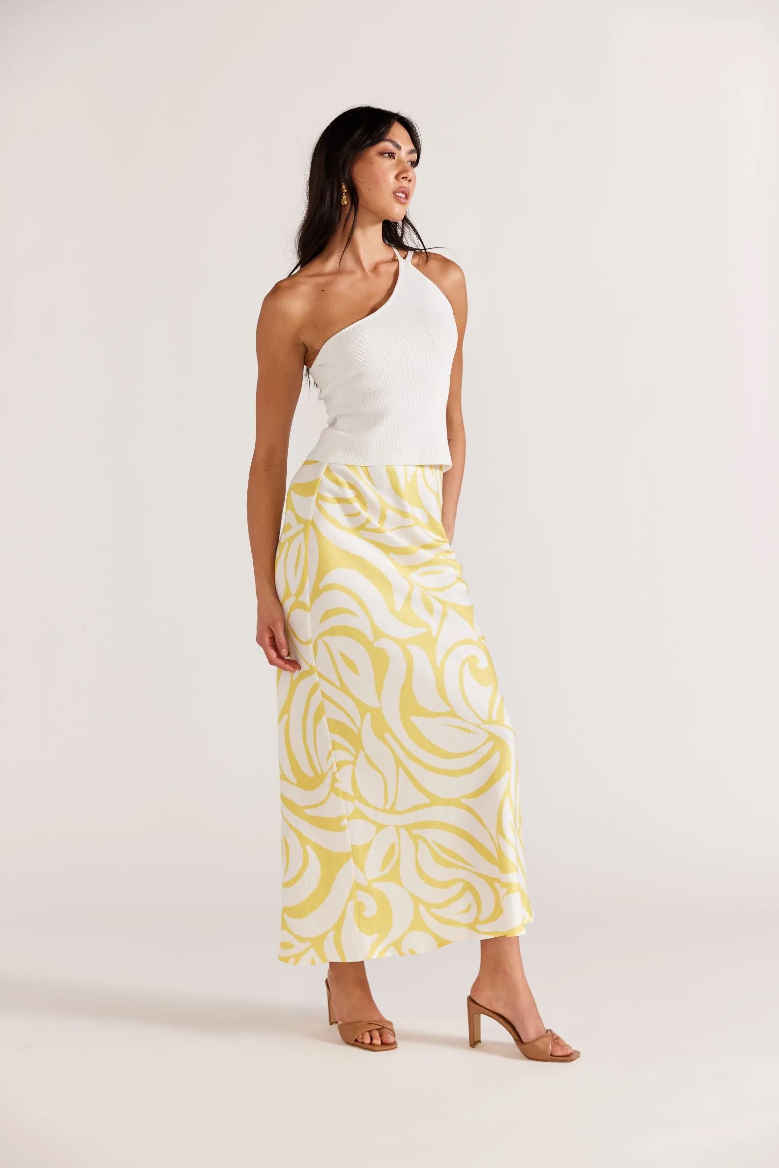 Marisol Bias Slip Skirt