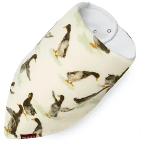 Milkbarn Duck Organic Cotton Three-Layer Kerchief Bib