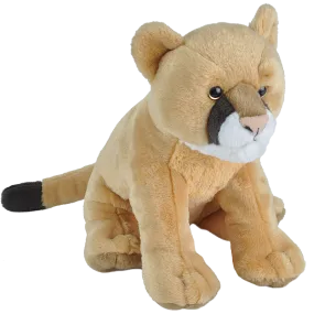 Mountain Lion Stuffed Animal - 12"