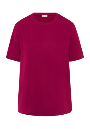 Natural Shirt Organic Cotton T-Shirt | Intense Garnet 78662-2406