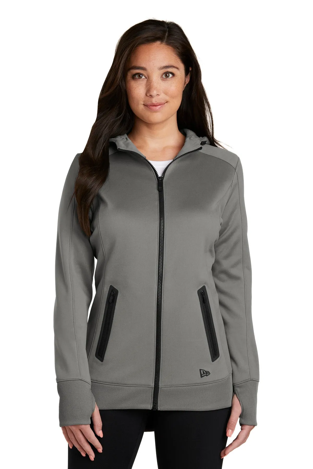 New Era ® Ladies Venue Fleece Full-Zip Hoodie. LNEA522