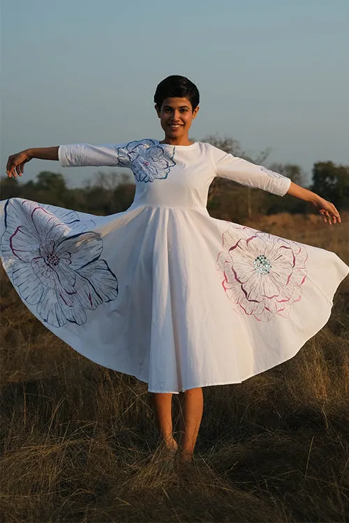 Okhai 'Layla' Hand Embroidered and Mirrorwork Dress | Relove