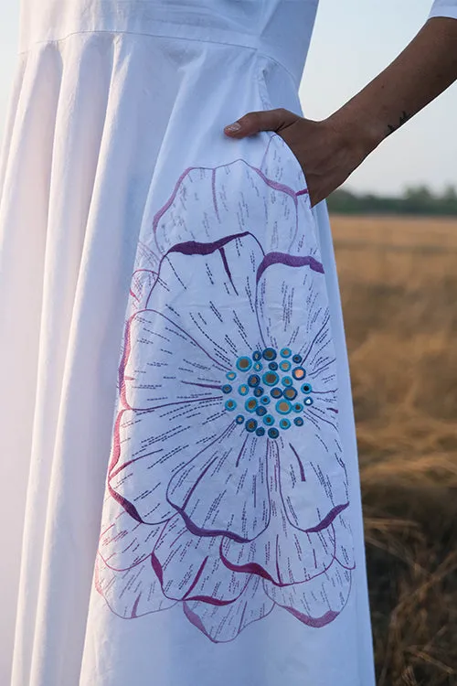 Okhai 'Layla' Hand Embroidered and Mirrorwork Dress | Relove