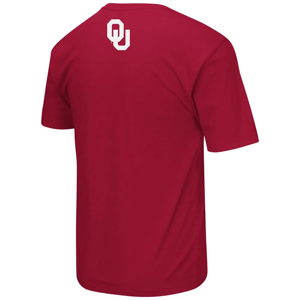 Oklahoma Sooners Colosseum Red Lightweight Breathable Active Workout T-Shirt